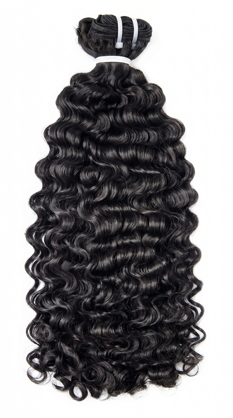 Virgin Burmese Curls Machine Weft Extensions