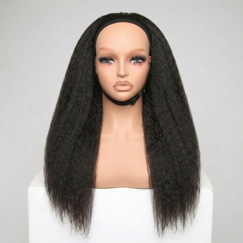 DVH Kinky Straight Clip-In Wig