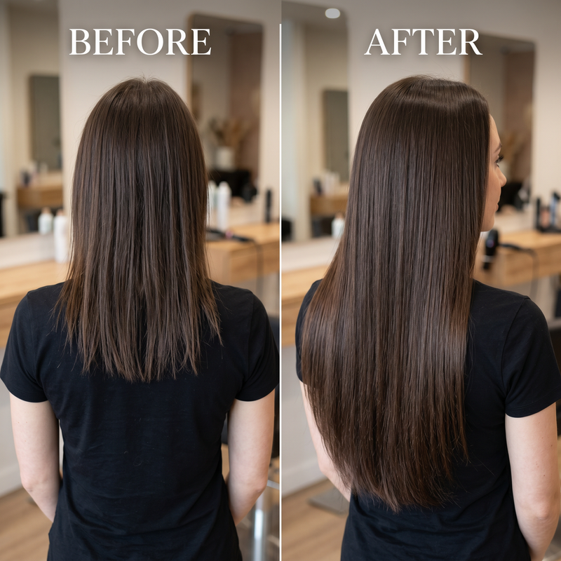 DVH Raw Straight Tape In Extensions