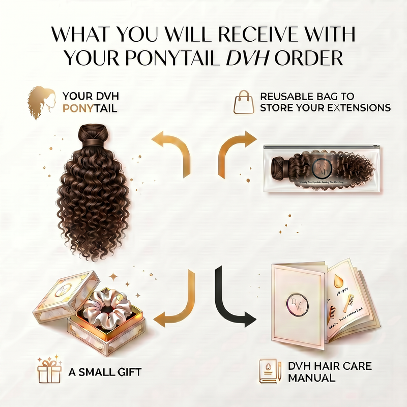 DVH Kinky Curly Ponytail (Wraparound)