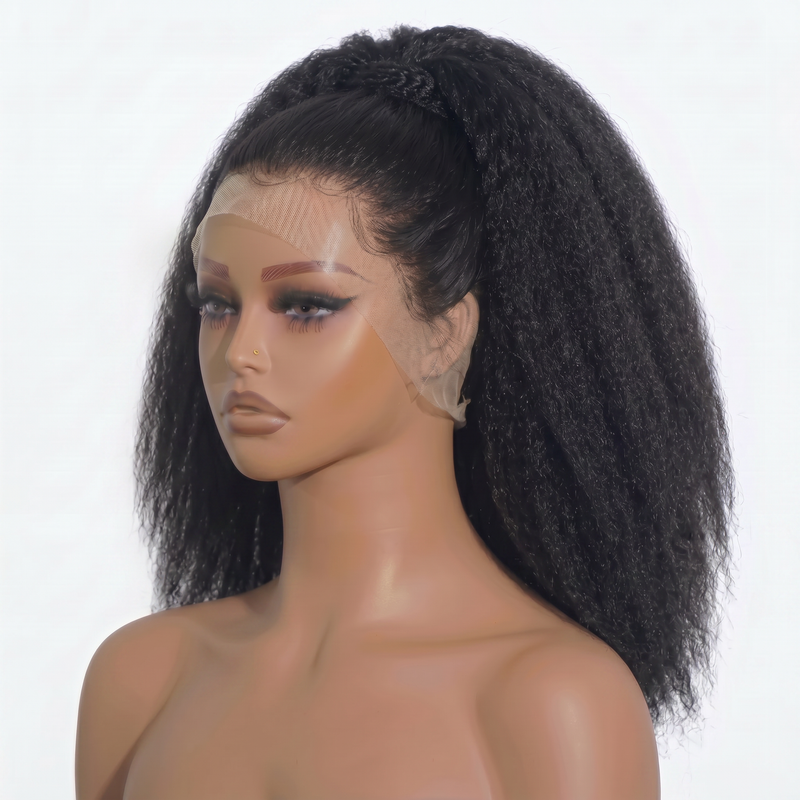Full Lace Kinky Straight Wig
