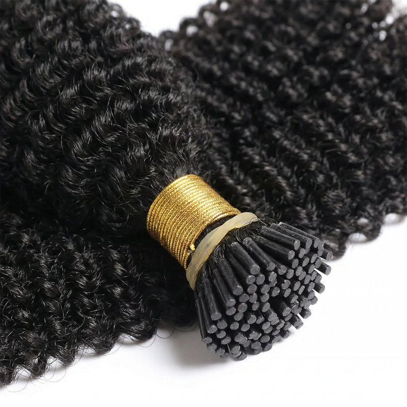 DVH Kinky Curly Micro Ring (I-Tip) Hair Extensions