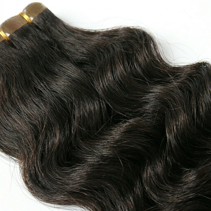 DVH Virgin Loose Wave Curly Tape In Extensions