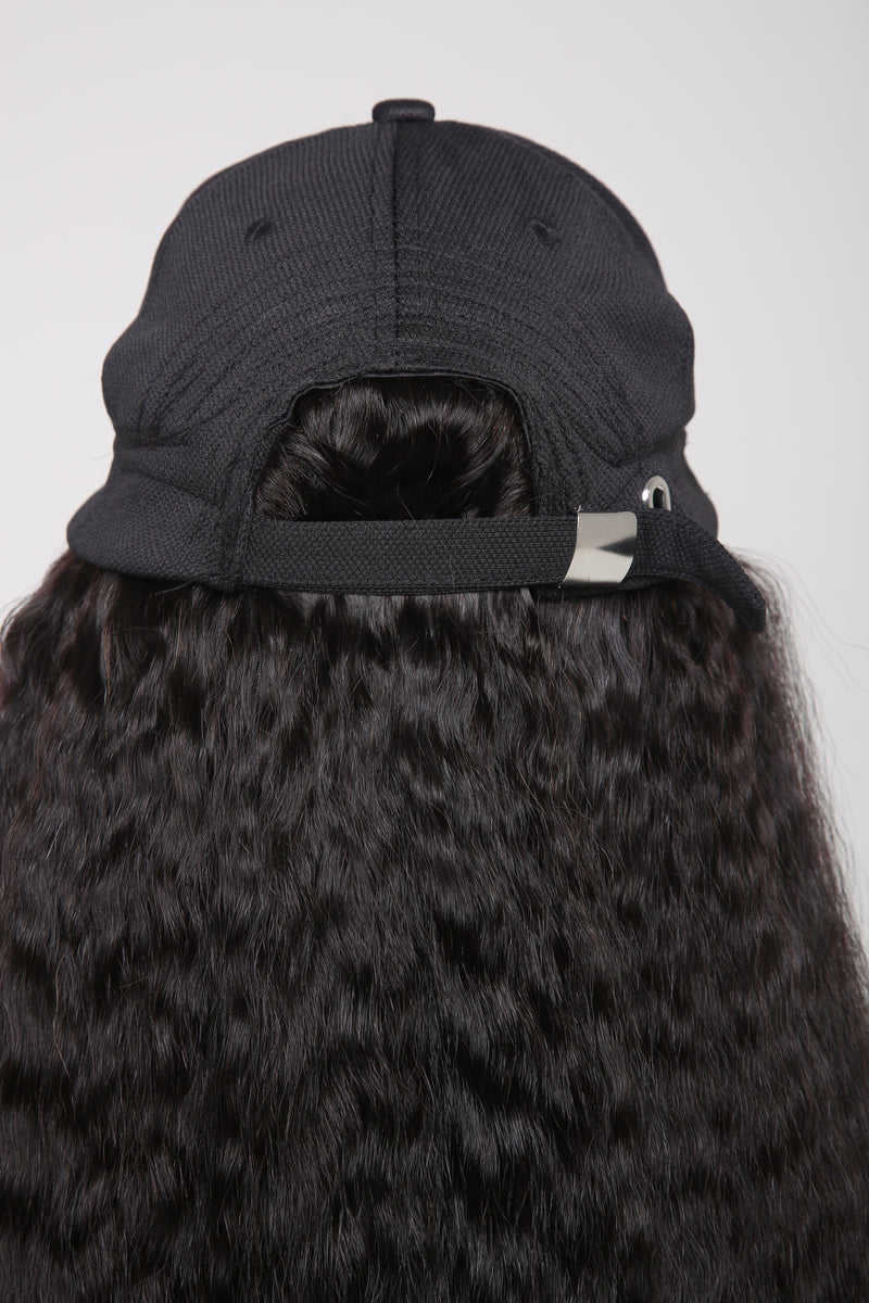 DVH Kinky Straight Hat Wig