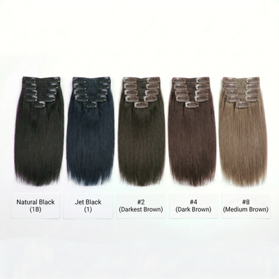 DVH Virgin Straight Clip in's Extensions