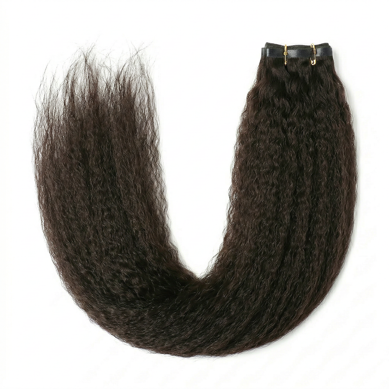 DVH Raw Seamless Kinky Straight Clip In Extensions