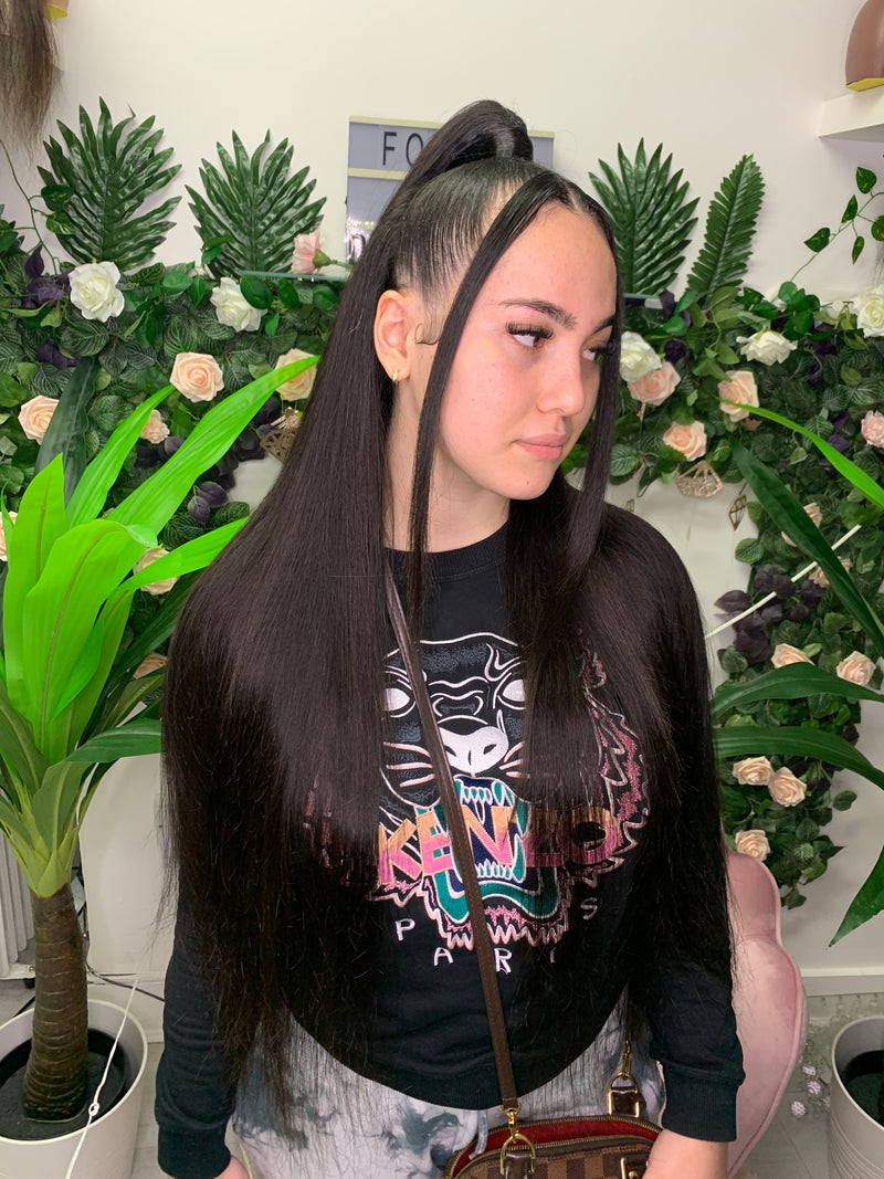 Virgin Straight Weft Extensions