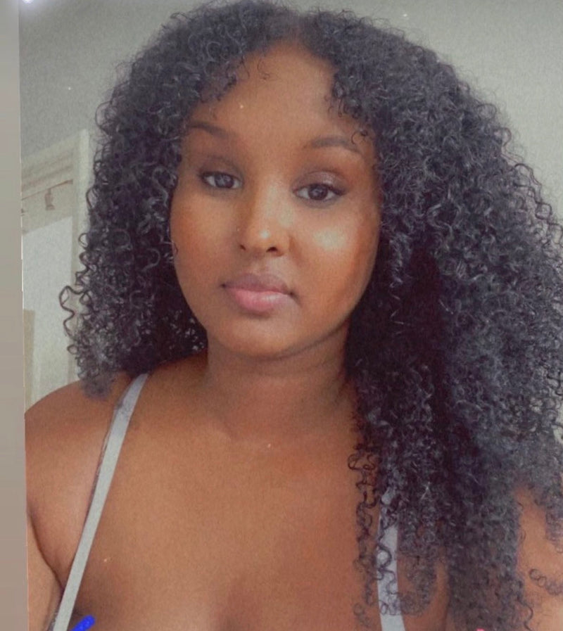 Virgin Kinky Curly Weft Extensions