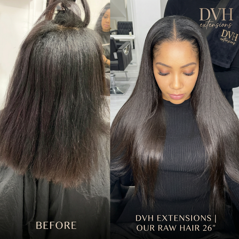 Raw Straight Weft Extensions