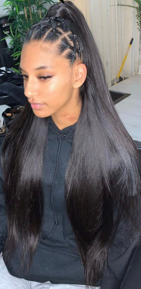 Raw Straight Weft Extensions