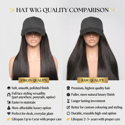 DVH Kinky Curly Hat Wig