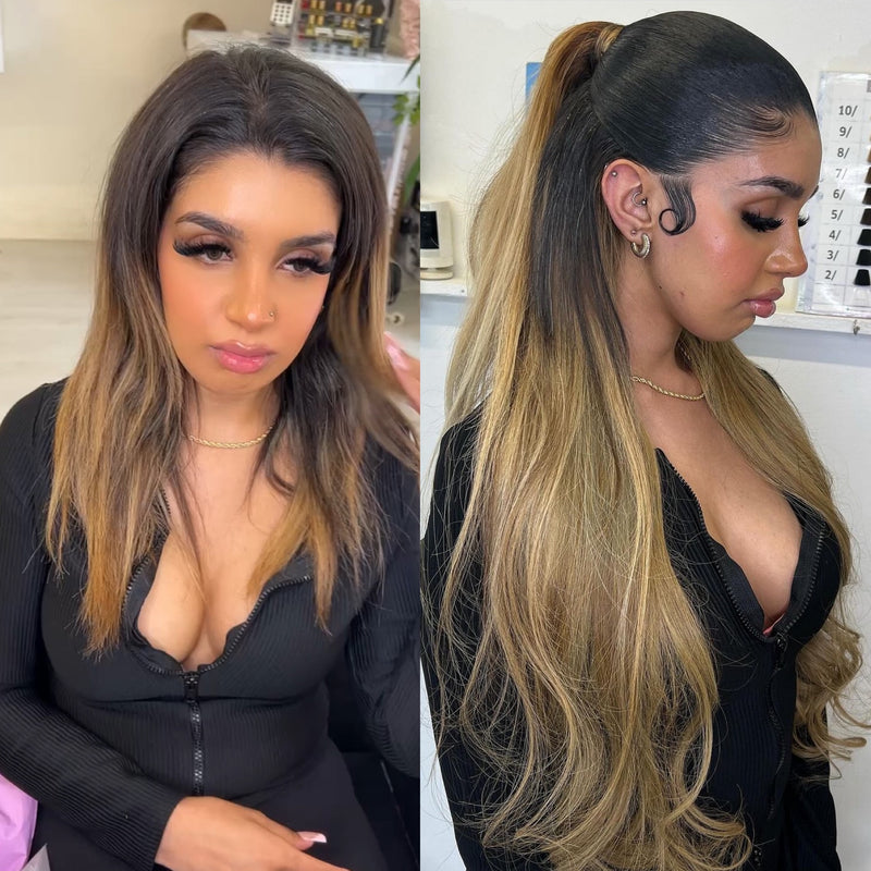 DVH Raw Highlight Blend Extensions(Machine weft)