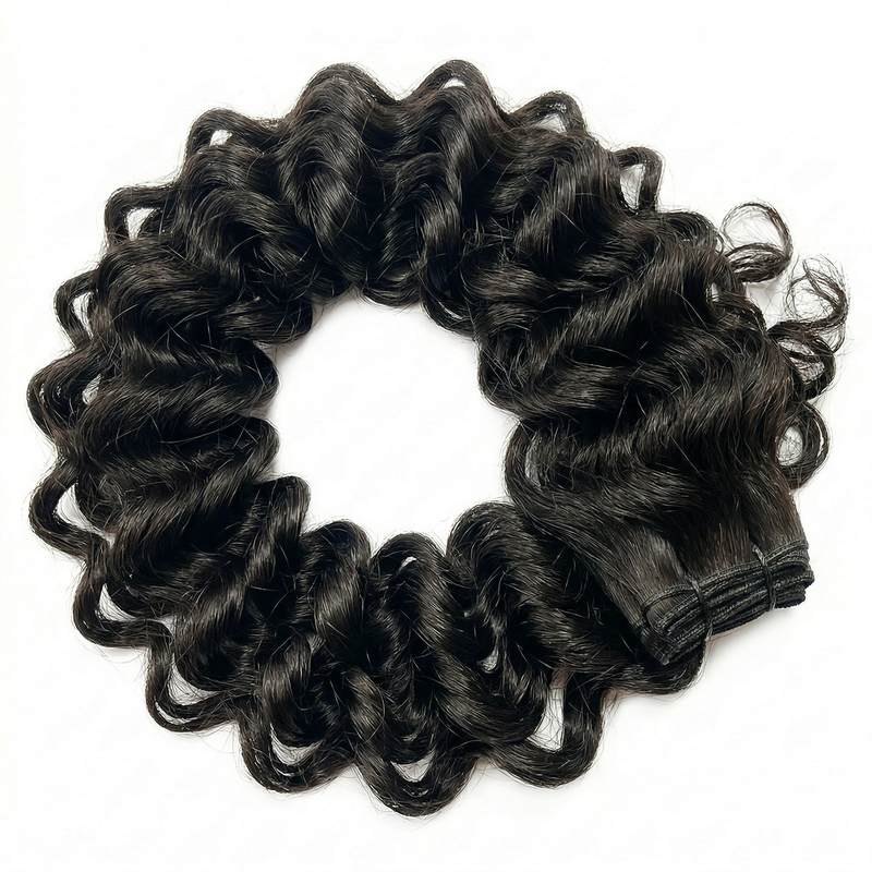 Raw Loose Wave Curly Genius Weft Extensions