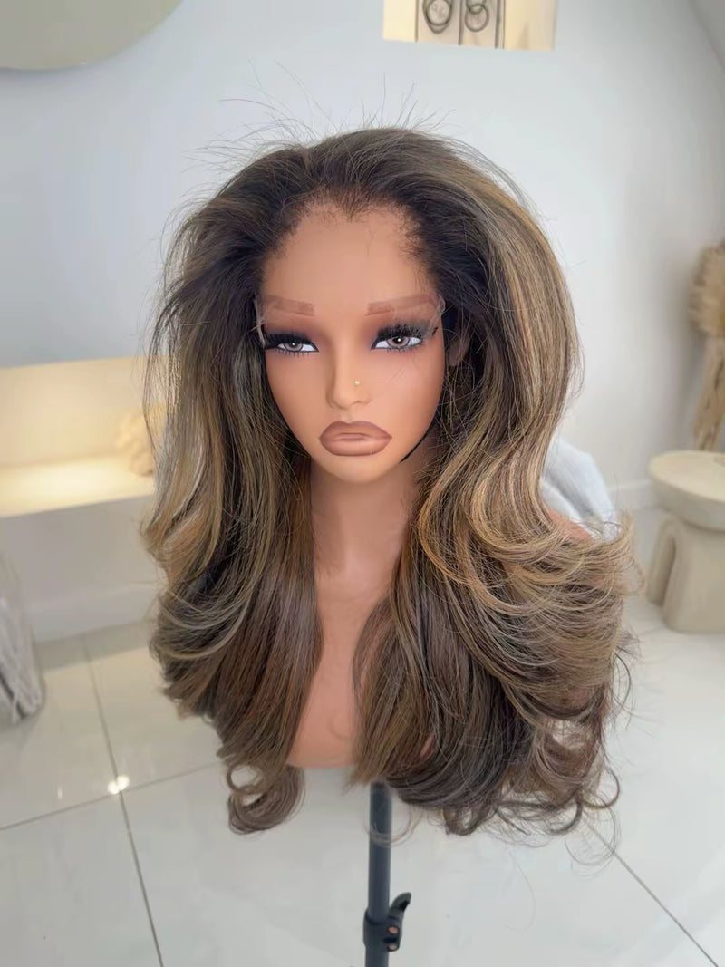Sienna – 24” Body Wave HD Lace Frontal Wig (Custom Made)