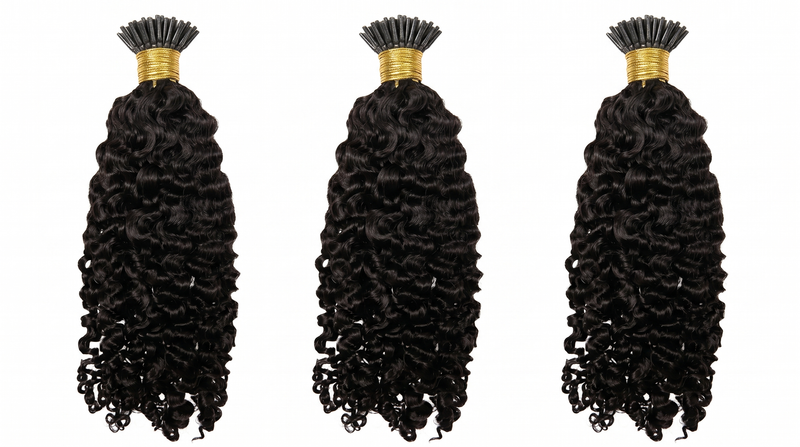 DVH Burmese Curls Micro Ring (I-Tip) Hair Extensions