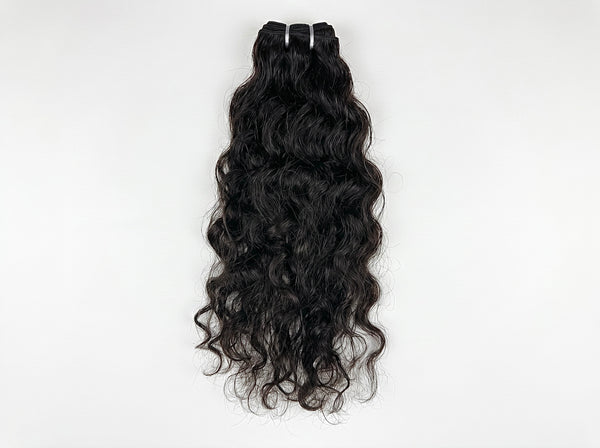 Raw Natural Wave Weft Extensions