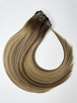 DVH Raw Highlights Straight Seamless Clip In's Extensions