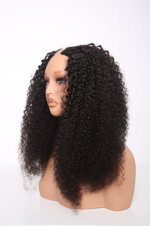 DVH Kinky Curly V-Part Wig