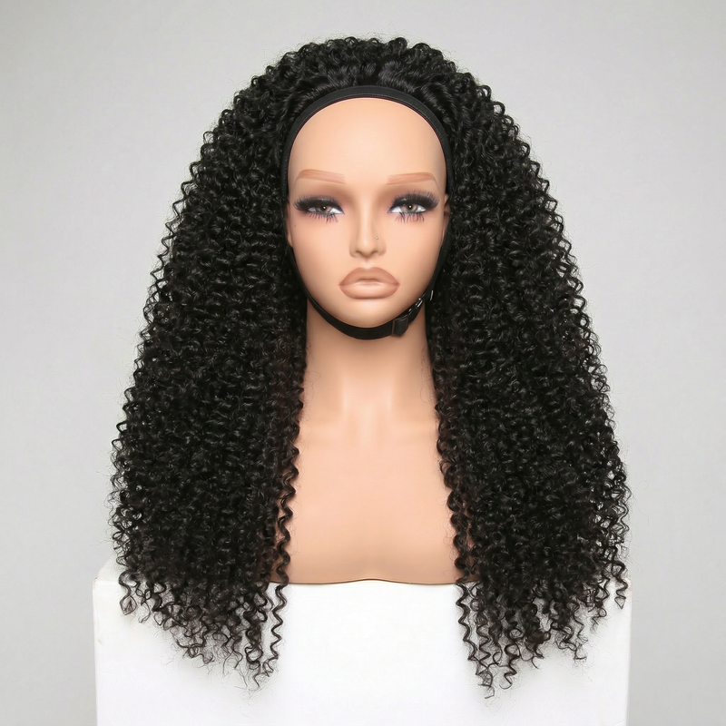 DVH Kinky Curly Clip-In Wig