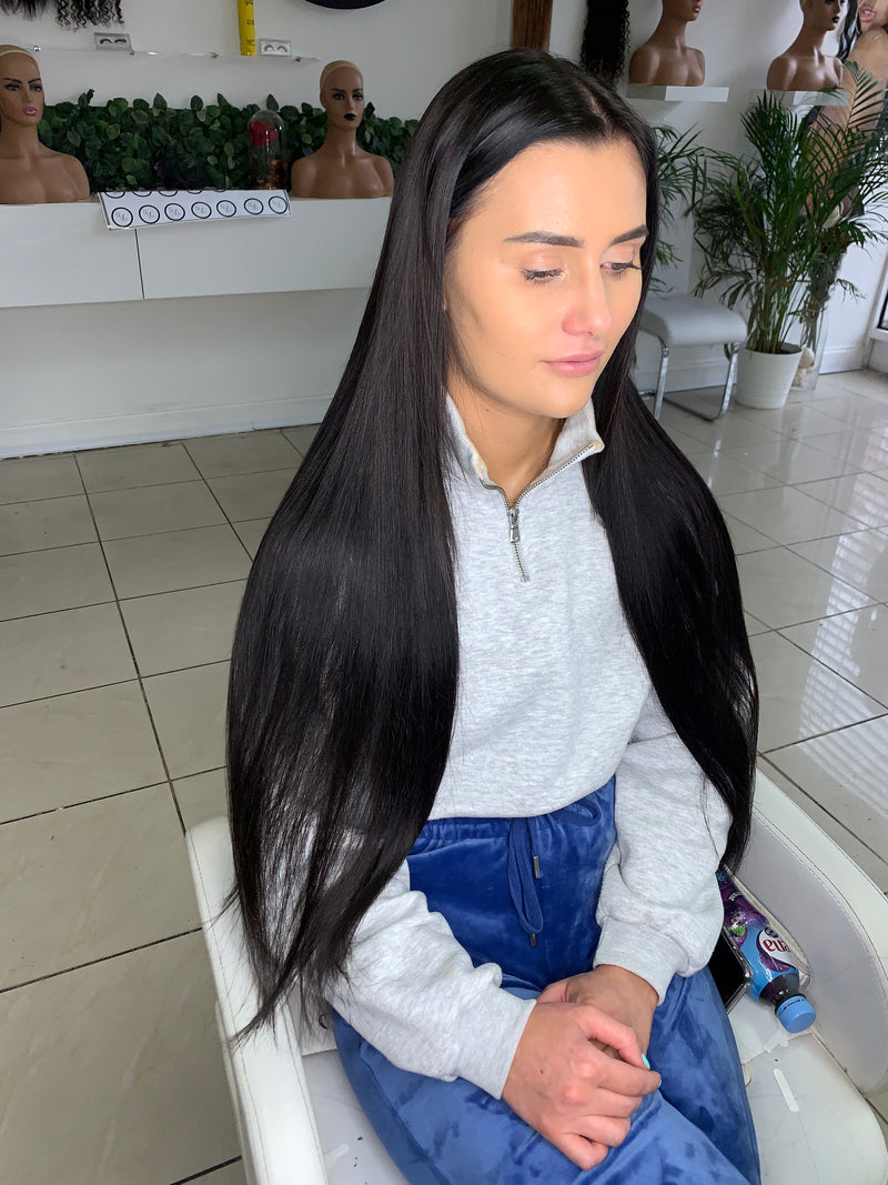 DVH Raw Straight Tape In Extensions