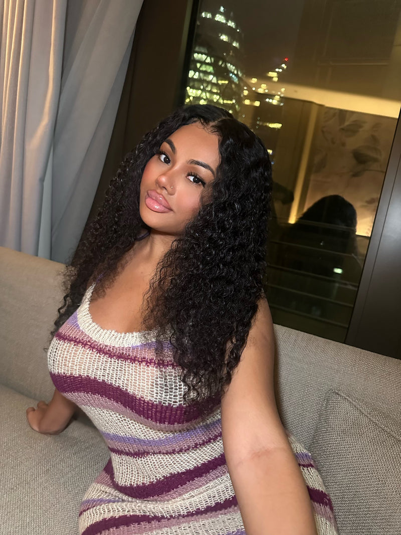 DVH Kinky Curly Ready to Wear Wigs(Lace Frontal)