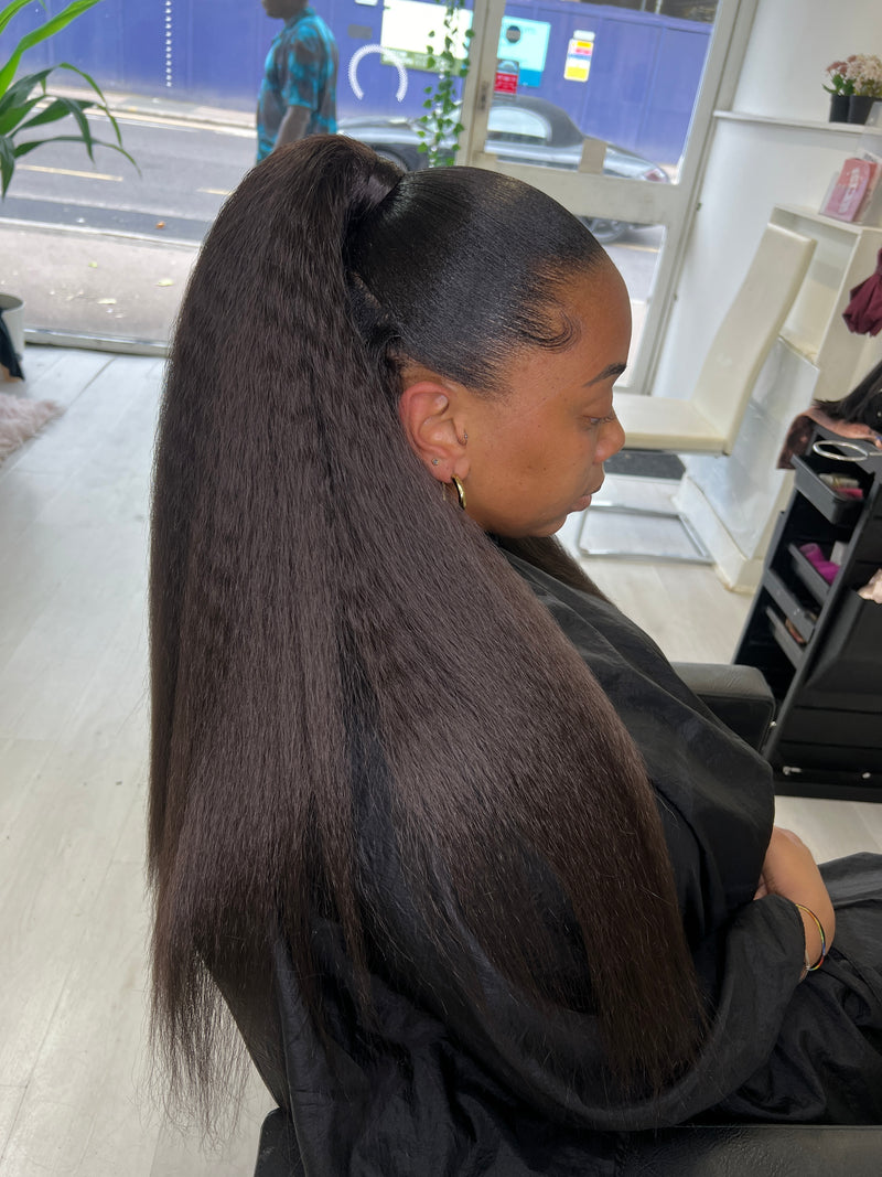DVH Kinky Straight Ponytail (Wraparound)