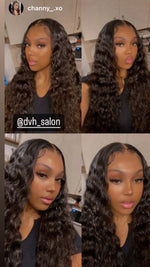 DVH Loose Wave Curly Ready to Wear Wigs(Lace Frontal)