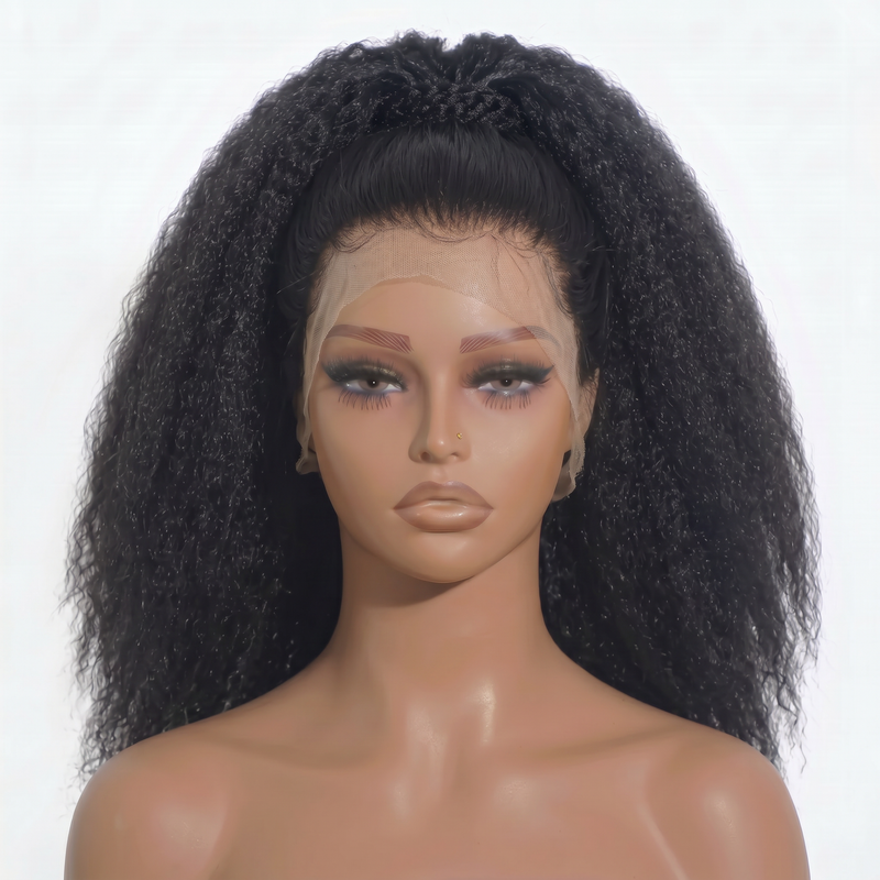 Full Lace Kinky Straight Wig