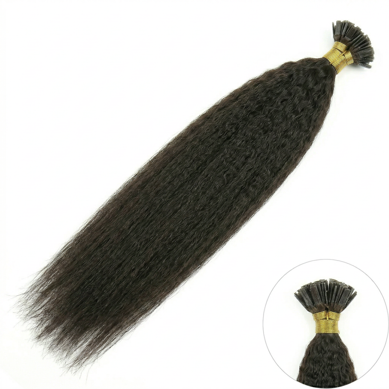 DVH Kinky Straight Keratin Bond (K-Tip) Hair Extensions