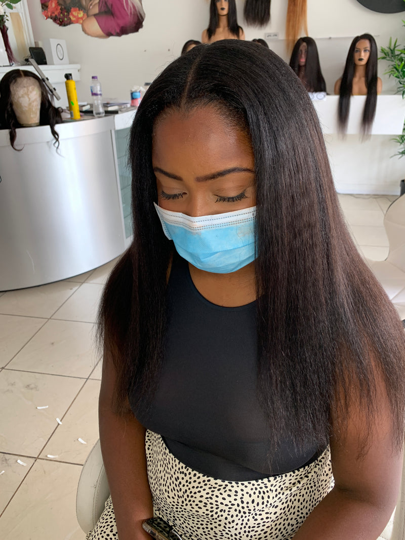 DVH Kinky Straight Keratin Bond (K-Tip) Hair Extensions