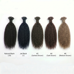 DVH Kinky Straight Keratin Bond (K-Tip) Hair Extensions