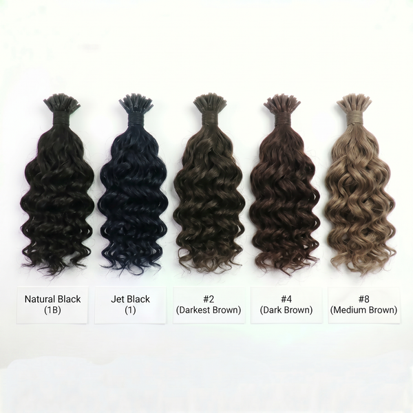 DVH Loose Wave Curly Keratin Bond (K-Tip) Hair Extensions