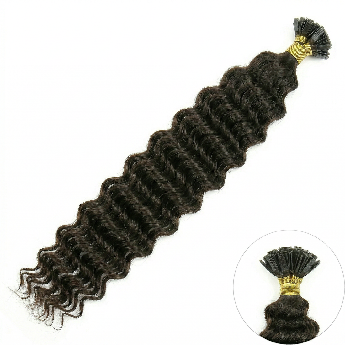 DVH Deep Wave Keratin Bond (K-Tip) Hair Extensions