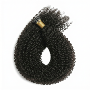 DVH Kinky Curly Micro Ring (I-Tip) Hair Extensions