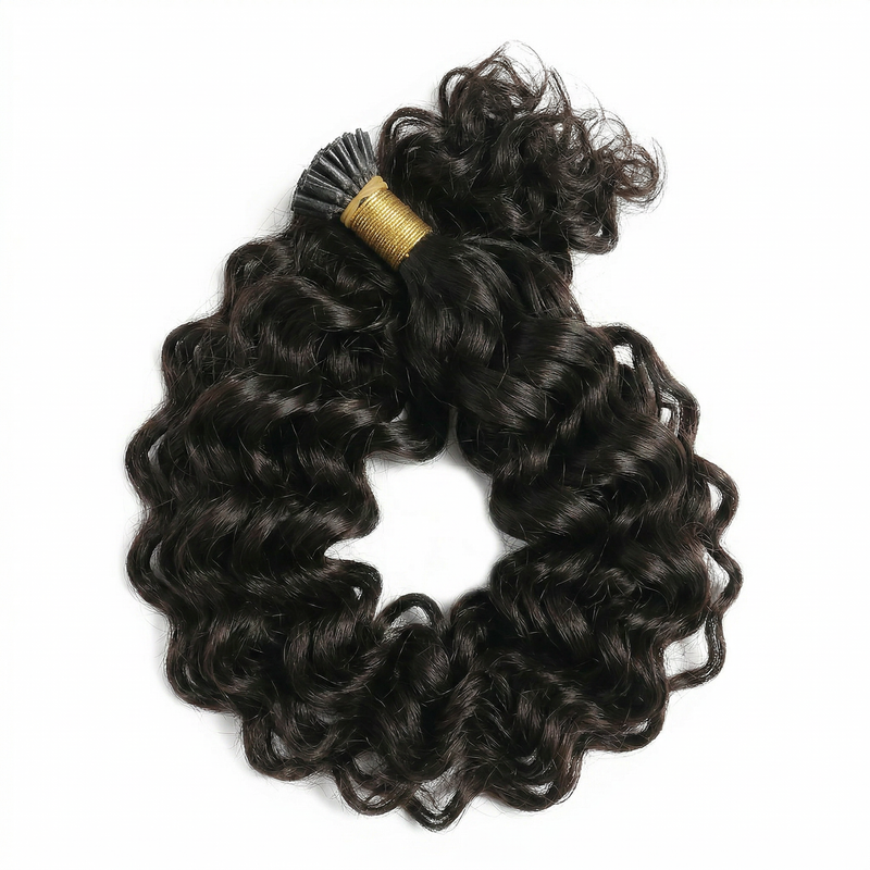 DVH Loose Wave Curly Micro Ring (I-Tip) Hair Extensions