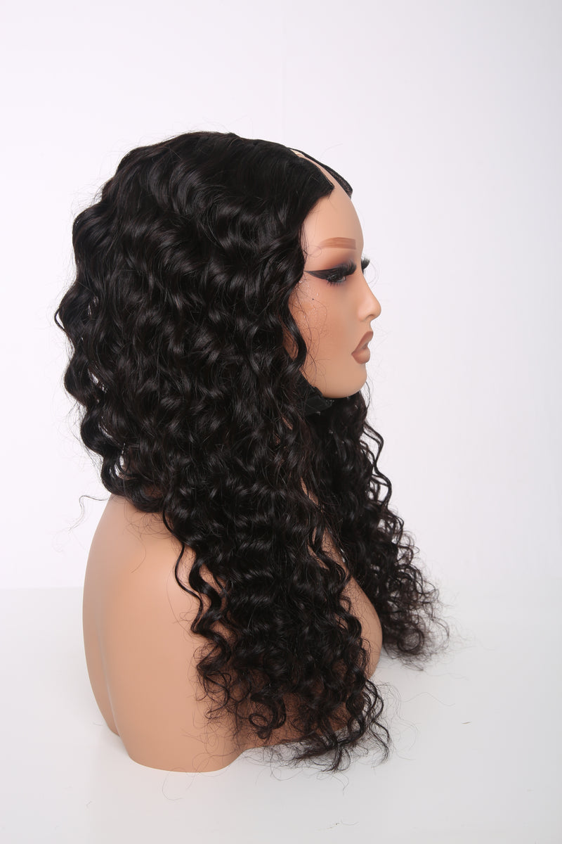 DVH Loose Wave Curly V-Part Wig