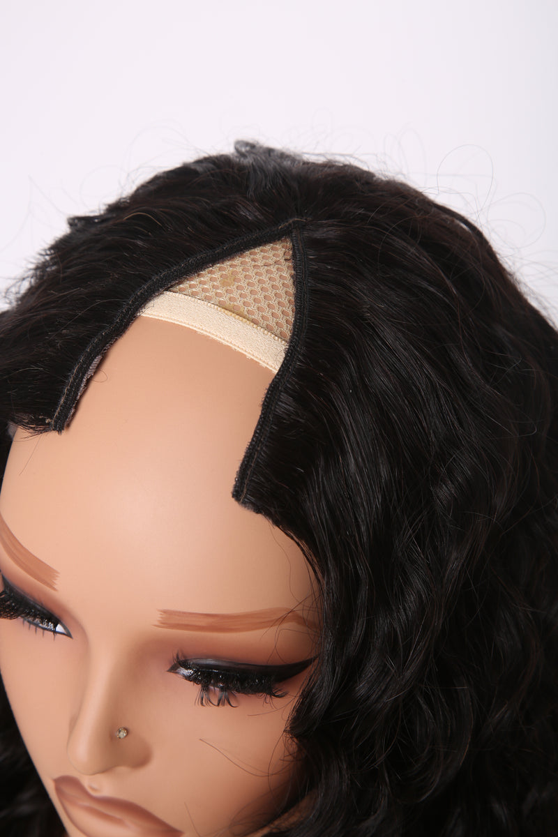 DVH Loose Wave Curly V-Part Wig