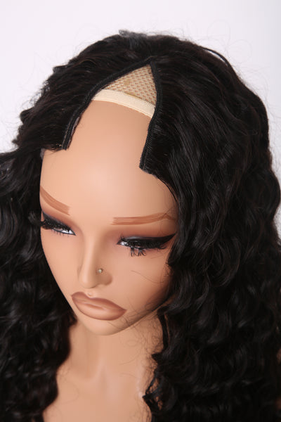 DVH Loose Wave Curly V-Part Wig
