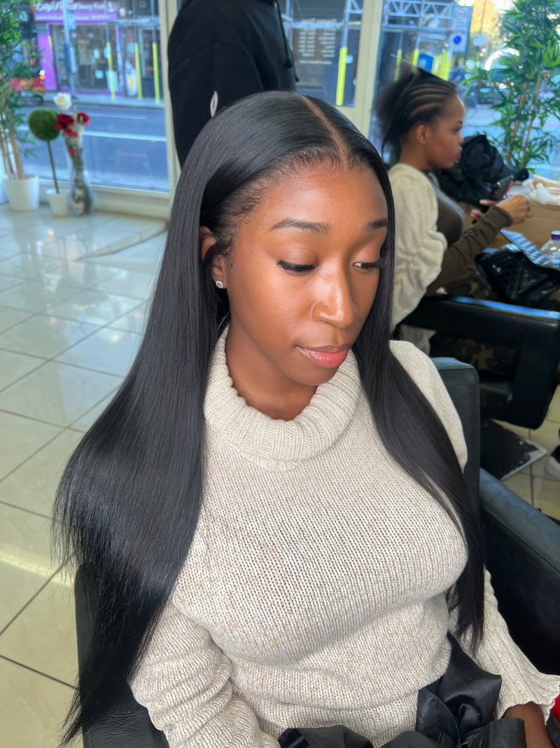 Tiana – Straight 13x6 HD Lace Frontal Wig (26” Custom Unit)