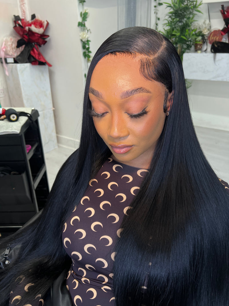Tiana – Straight 13x6 HD Lace Frontal Wig (26” Custom Unit)