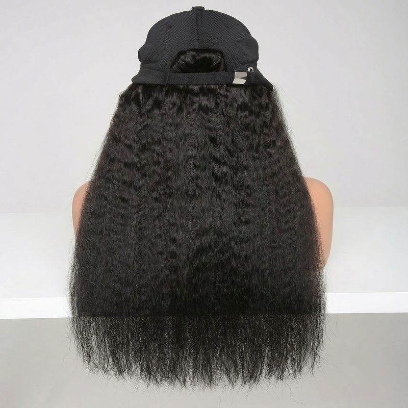 DVH Kinky Straight Hat Wig