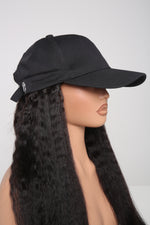 DVH Kinky Straight Hat Wig