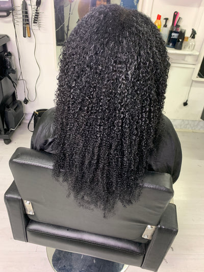 DVH Virgin Kinky Curly Tape In Extensions