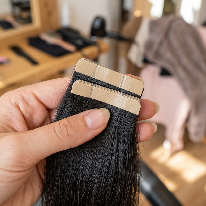 DVH Raw Yaki Straight Tape In Extensions