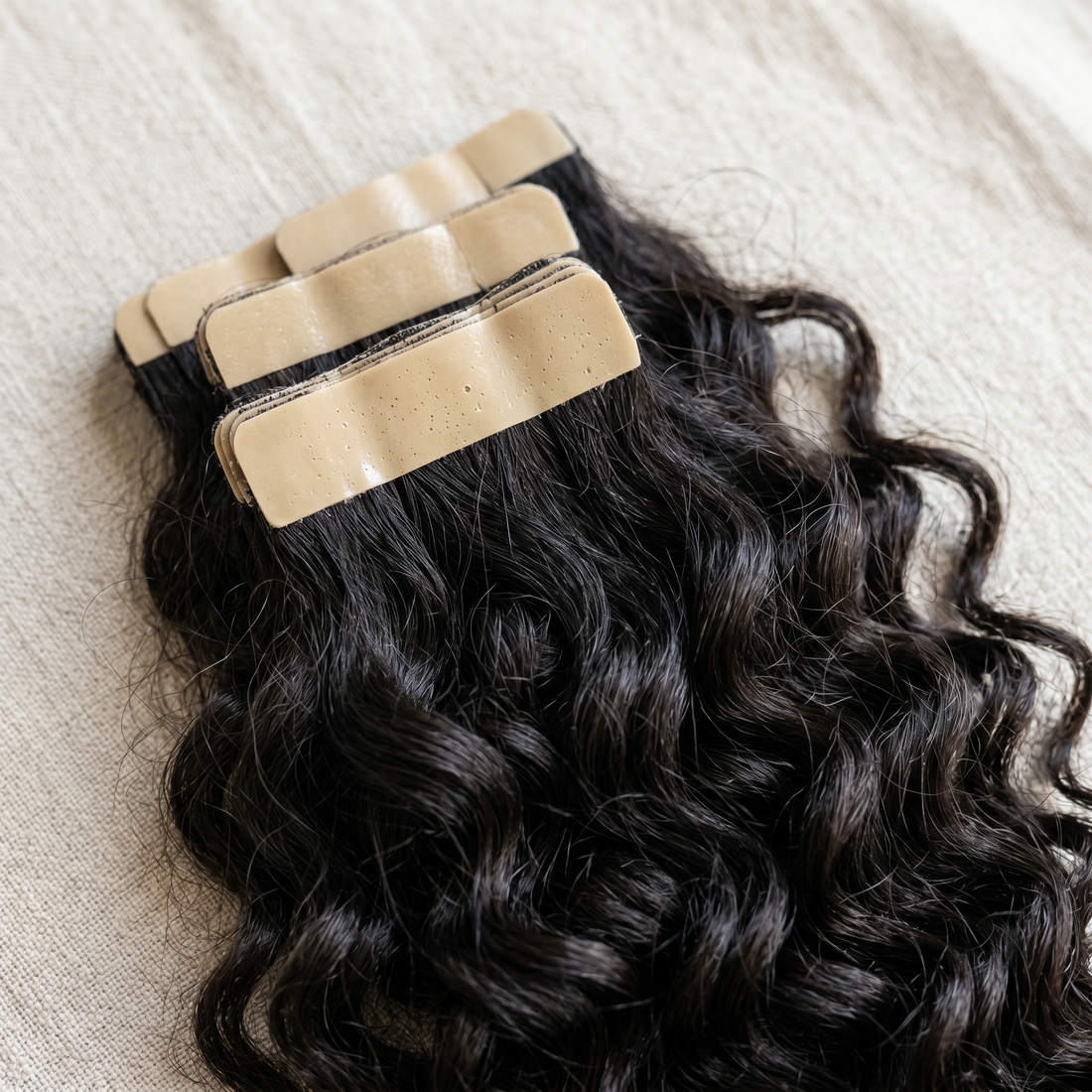 DVH Raw Loose Wave Curly Tape In Extensions