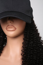 DVH Kinky Curly Hat Wig