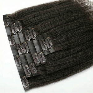 DVH Virgin Kinky Straight Clip in's Extensions