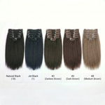 DVH Virgin Kinky Straight Clip in's Extensions