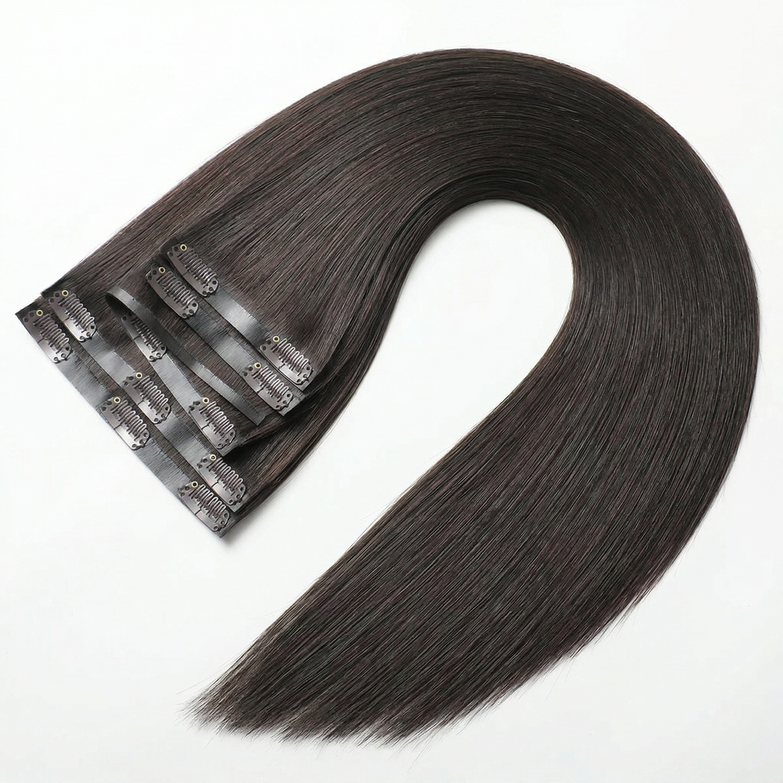 DVH Virgin Straight Clip in's Extensions