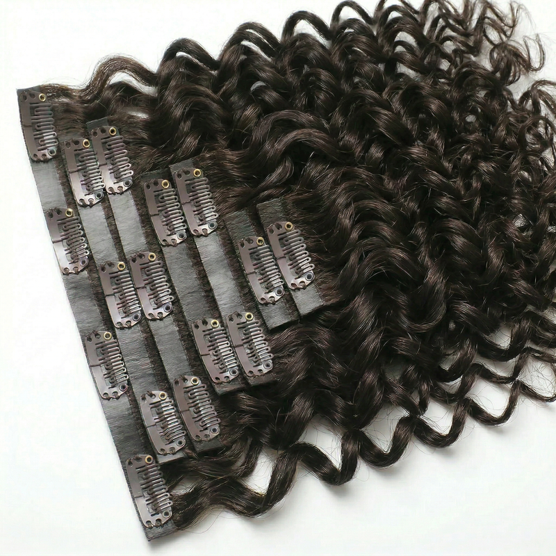 DVH Virgin Loose Wave Curly Clip in's Extensions